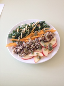 Brown Rice Kale Salad